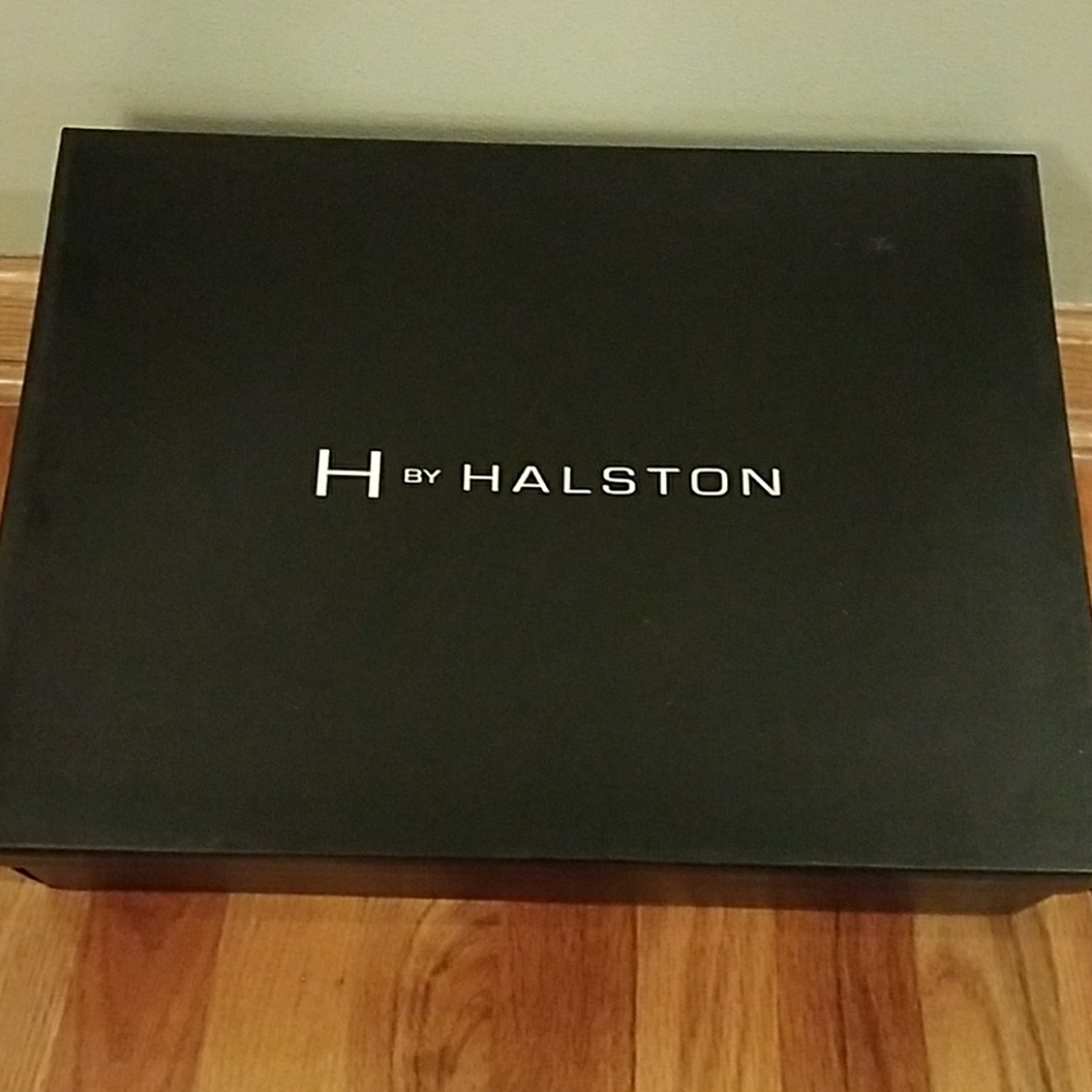 H by Halston Suede Wedge Boots with Faux Fur - Picture 4 of 8